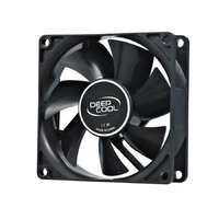 Deepcool DeepCool Cooler 8cm - XFAN 80 (20.3dB; max. 37,03 m3/h; 3pin csatlakozó; 8cm, ház hűtésre)