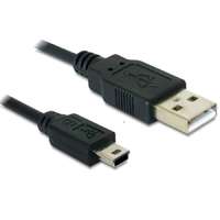 Delock Delock 82273 USB 2.0-A > USB mini-B 5 pin 1 m apa / apa kábel