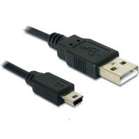 Delock Delock 82396 0,7 méter USB 2.0-A > USB mini-B 5 pin apa/apa kábel