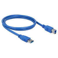 Delock Delock 82580 USB 3.0-A > USB-B apa/apa 1m kék kábel
