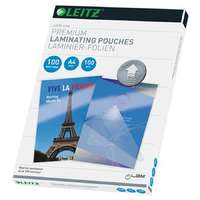 Leitz Meleglamináló fólia, 100mikron, A4, fényes, UDT technológiával, LEITZ "iLam", 100db/cs