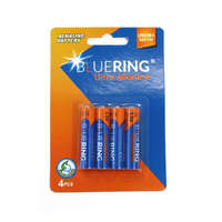 Bluering Elem AAA mikro ceruza LR03 tartós alkáli 4 db/csomag, Bluering®