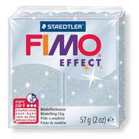 Fimo Gyurma, 57 g, égethető, FIMO "Effect", csillámos ezüst