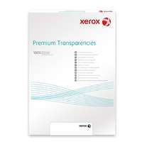 Xerox Fólia, írásvetítőhöz, A4, fekete-fehér fénymásolóba, lézernyomtatóba, XEROX, 100lap/cs