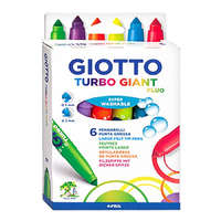Giotto Filctoll GIOTTO Turbo Giant fluo vastag 7,5mm akasztható 6db-os készlet