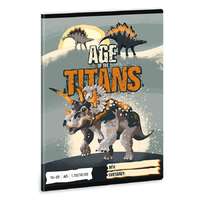 Ars una Füzet ARS UNA A5 32 lapos vonalas 14-32 I. osztályos Age Of The Titans