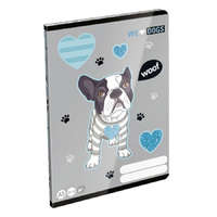 Lizzy card Füzet LIZZY CARD A5 40 lapos sima We Love Dogs Woof