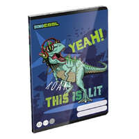 Lizzy card Füzet LIZZY CARD A5 40 lapos vonalas Dino Cool Dino Roar