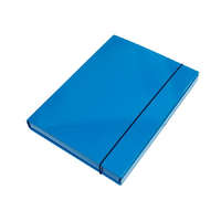 Optima Füzetbox OPTIMA A4 3 cm-es gerinccel kék