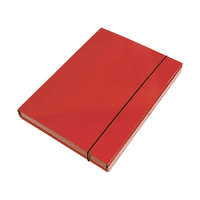 Optima Füzetbox OPTIMA A4 3 cm-es gerinccel piros