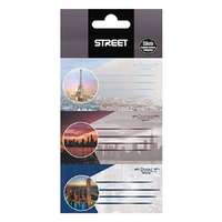 Street Füzetcímke STREET Around the world 9 címke/csomag