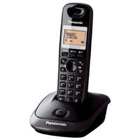 Panasonic Telefon, vezeték nélküli, PANASONIC "KX-TG2511HGT", fekete
