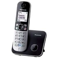 Panasonic Telefon, vezeték nélküli, PANASONIC "KX-TG6811PDB", fekete