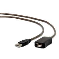 Gembird Gembird USB 2.0 aktív hosszabbító kábel, 5m