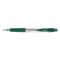 Spoko Golyóstoll SPOKO 0112 átlátszó zöld tolltest, zöld írásszín