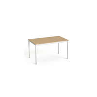 Mayah Általános asztal fémlábbal, 75x130 cm, MAYAH "Freedom SV-38", kőris
