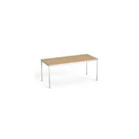 Mayah Általános asztal fémlábbal, 75x170 cm, MAYAH "Freedom SV-40", kőris