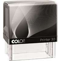 Colop Bélyegző, COLOP "Printer IQ 30" fekete ház - fekete párnával