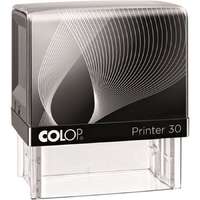 Colop Bélyegző, COLOP "Printer IQ 30" fekete ház - fekete párnával