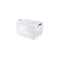 Fellowes Műanyag tároló doboz, átlátszó, 85 liter, FELLOWES, "ProStore™"