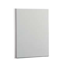Panta plast Gyűrűs könyv, panorámás, 4 gyűrű, 70 mm, A4, PP/karton, PANTA PLAST, fehér