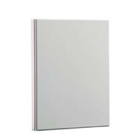 Panta plast Gyűrűs könyv, panorámás, 4 gyűrű, 70 mm, A4, PP/karton, PANTA PLAST, fehér