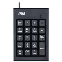 Iris IRIS B-15 USB fekete numerikus billentyűzet