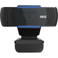 Iris IRIS W-25 mikrofonos fekete/kék webkamera