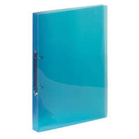 Viquel Gyűrűs könyv, 2 gyűrű, 25 mm, A4, PP, VIQUEL "Propyglass", kék