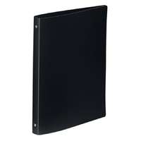 Viquel Gyűrűs könyv, 4 gyűrű, 25 mm, A4, PP, VIQUEL "Essentiel", fekete