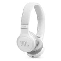 Jbl JBL LIVE 400 Bluetooth mikrofonos fehér fejhallgató