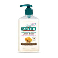 Sanytol Antibakteriális folyékony szappan, 250 ml, SANYTOL "Tápláló", mandulatej