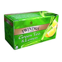 Twinings Zöldtea, 25x1,6 g, TWININGS "Green Tea & Lemon”