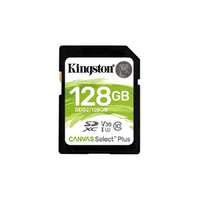Kingston Kingston 128GB SD Canvas Select Plus (SDXC Class 10 UHS-I U3) (SDS2/128GB) memória kártya