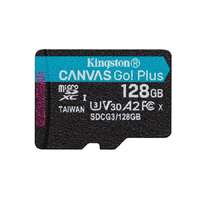Kingston Kingston 128GB SD micro Canvas Go! Plus (SDXC Class 10 UHS-I U3) (SDCG3/128GBSP) memória kártya