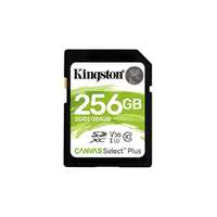 Kingston Kingston 256GB SD Canvas Select Plus (SDXC Class 10 UHS-I U3) (SDS2/256GB) memória kártya