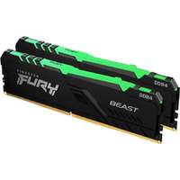 Kingston Kingston 32GB/3200MHz DDR-4 (Kit of 2) FURY Beast RGB (KF432C16BBAK2/32) memória