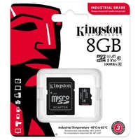 Kingston Kingston 8GB SD micro Industrial (SDHC Class 10 A1) (SDCIT2/8GB) memória kártya + olvasó