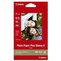 Canon Canon PP-201 Fotópapír, tintasugaras, 10x15cm, 260g, extra fényes, 50lap/cs