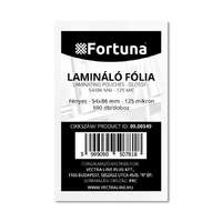 Fortuna Lamináló fólia FORTUNA 54x86mm 125 mikron fényes 100/dob