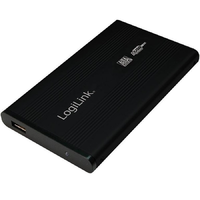 Logilink LogiLink UA0041B 2.5"-os USB 2.0-ás hordozható SATA-s merevlemez ház