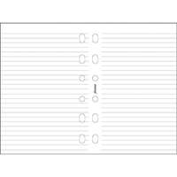 Filofax Kalendárium betét, jegyzetlap, pocket méret, vonalas, FILOFAX, fehér, 25lap/cs