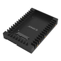 Orico Orico Beépítő keret - 1125SS-V1-BK/34/ (2,5" -> 3,5" SATA3 HDD/SSD, 9,5-12,5mm, Max.: 4TB, fekete)