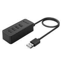 Orico Orico USB2.0 Hub - W5P-U2-030-BK/75/ (4 port, Bemenet: USB-A, Kimenet: 4xUSB-A, fekete)