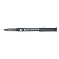 Pilot Rollertoll, 0,3 mm, tűhegyű, PILOT "Hi-Tecpoint V5", fekete