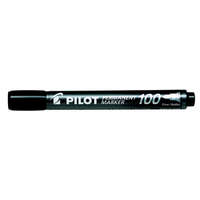 Pilot Alkoholos marker, 1-4,5 mm, kúpos, PILOT "Permanent Marker 100", fekete