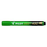 Pilot Alkoholos marker, 1,5-4 mm, vágott, PILOT "Permanent Marker 400", zöld