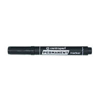 Centropen Permanent marker 1-4,6mm, vágott hegyű, Centropen 8576 fekete