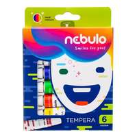 Nebulo Tempera készlet, 6 darabos, NEBULO