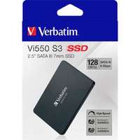 Verbatim SSD (belső memória), 128GB, SATA 3, 430/560MB/s, VERBATIM "Vi550"